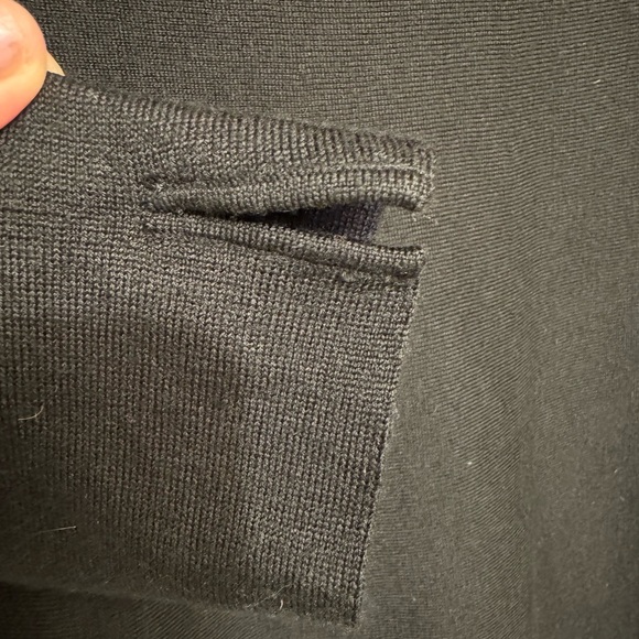 COS jersey sweater black wool blend - Picture 4 of 9